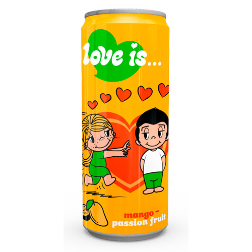 Газ.напиток Love is Манго-Маракуйя м  330мл