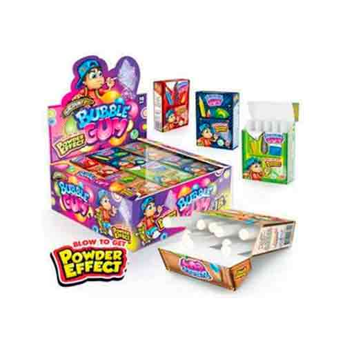 Жев.резинка Johny Bee Bubble Gum + Powder Effect   35гр