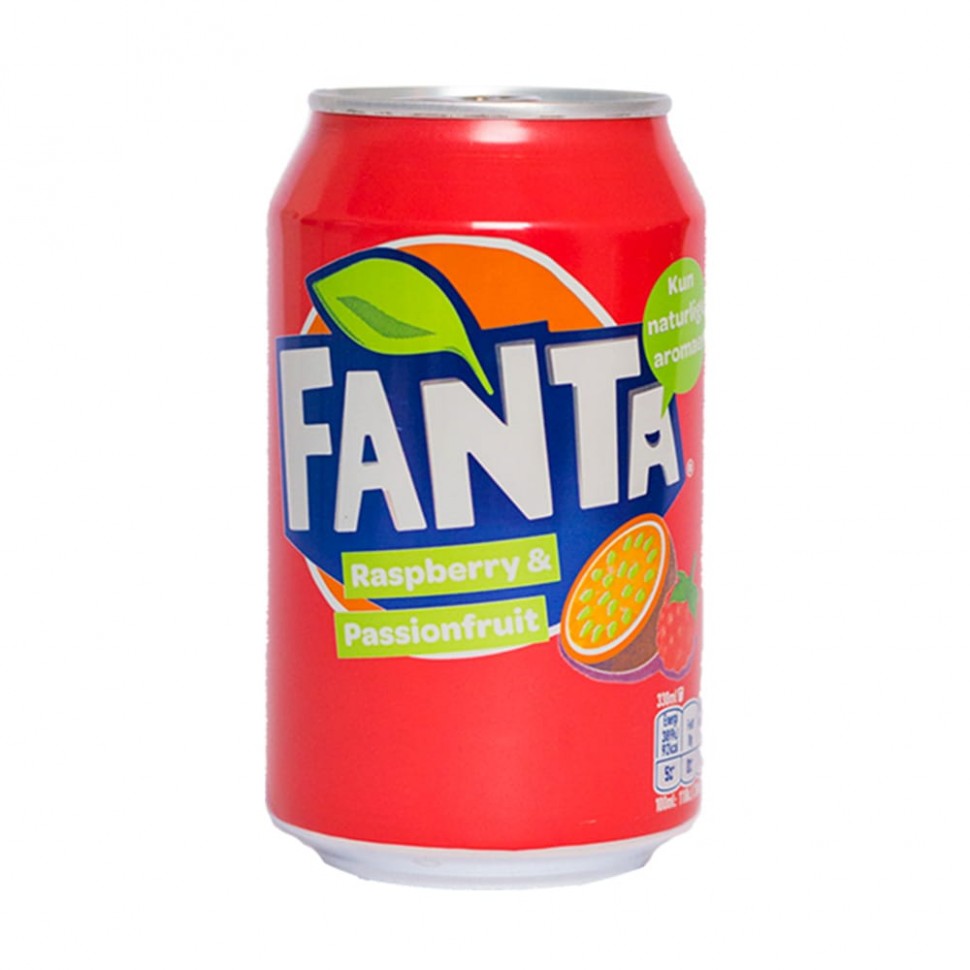 Fanta Rasberry & PassionFruit 330ml Дания