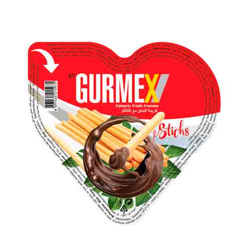 Паста Gurmex шоколадно-ореховая+палочки 40гр