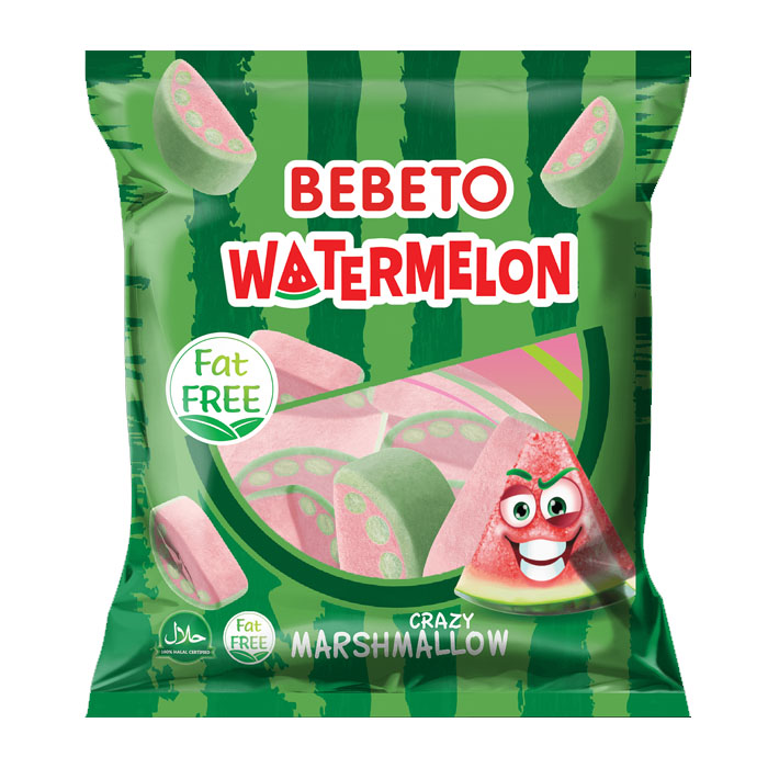 Суфле Bebeto Watermelon со вкусом арбуза 60гр.