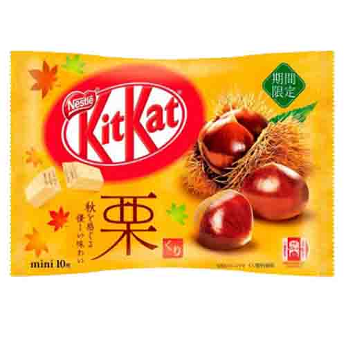 Шоколад KitKat mini с каштанами   92,8гр