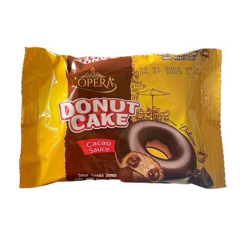 Пончик Donut Cake Lopera с какао начинкой 40гр.