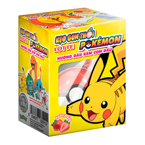 Жев.резинка Lotte Pokemon Strawberry   36гр