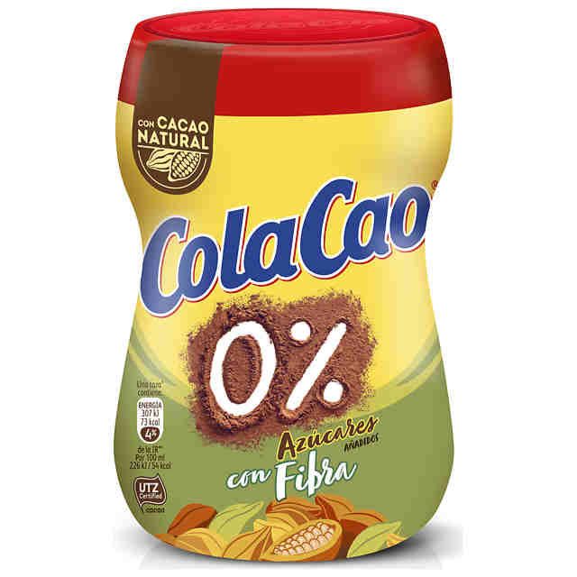 Какао напиток быстрорастворимый (клетчатка) Cola Cao Fibra 300гр банка 0% Испания
