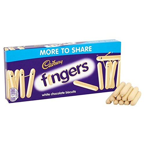 Палочки Cadbury White finger 138гр