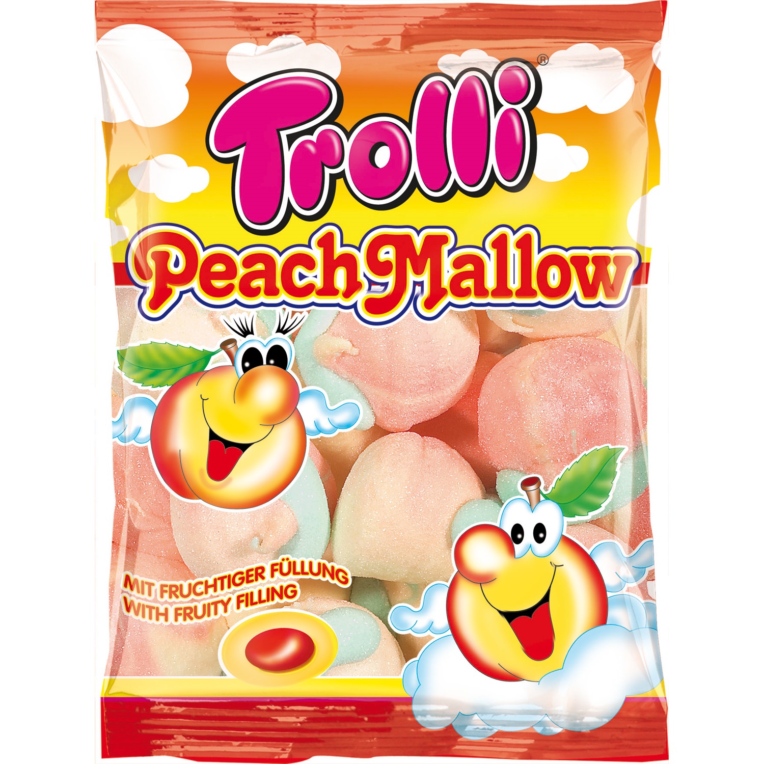 Зефир Trolli 150гр. Peach Mallow