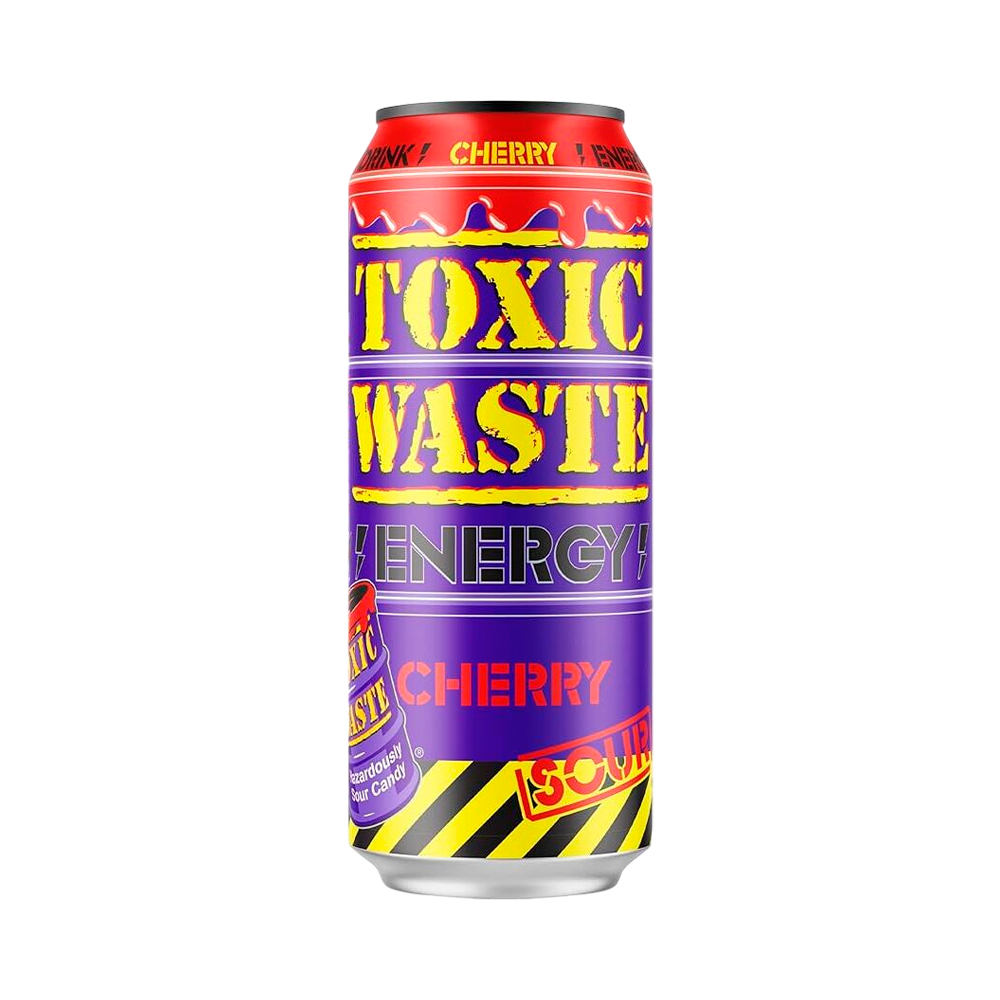 Энергетический напиток Toxic Waste Sour Cherry   ж/б 500мл