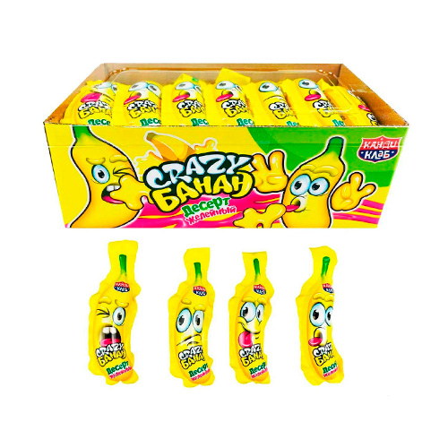 Десерт желейный КандиКлаб Crazy Банан   60гр