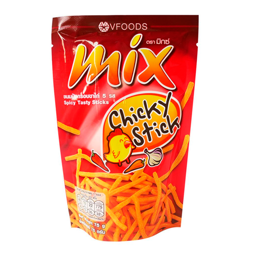 Палочки хрустящие Vfoods MIX Chicky Stick с острой курицой и чесноком 60гр.
