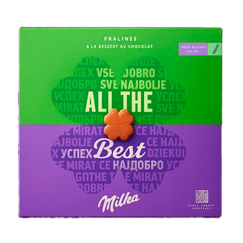 Шоколадные конфеты  Milka All The Best Dessert Chocolate   110гр