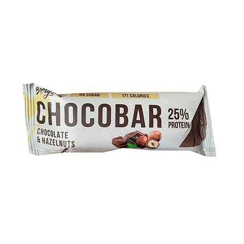 Батончик Choco Bar Chocolate & Hazelnuts 40гр.
