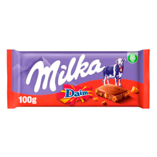 Шоколад Milka & Daim   100гр