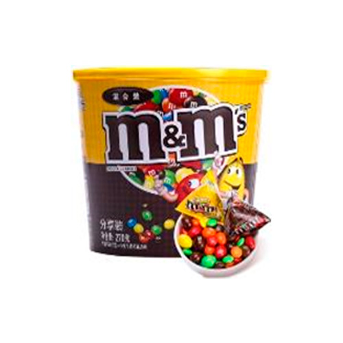 Драже M&M's Mixed Pack Peanut & Chocolate   270гр