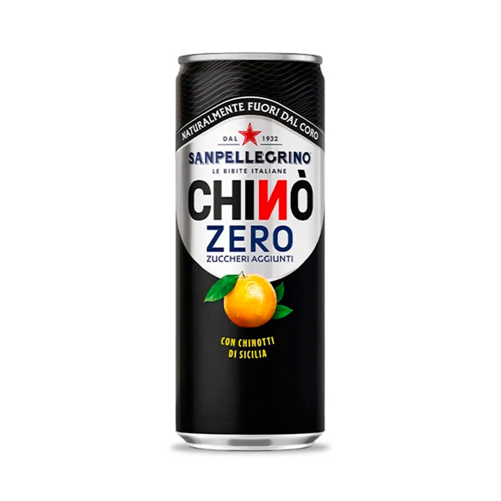 Газ.напиток Sanpellegrino Chino Zero   330мл