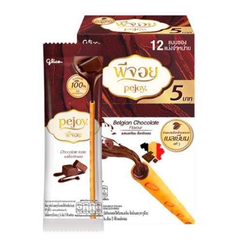 Бисквитные палочки Pejoy Biscuit Stick Belgian Chocolate Flavor   8гр