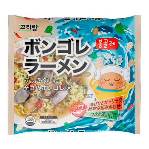 Лапша Vongole Ramen со вкусом моллюсков Вонголе   120гр