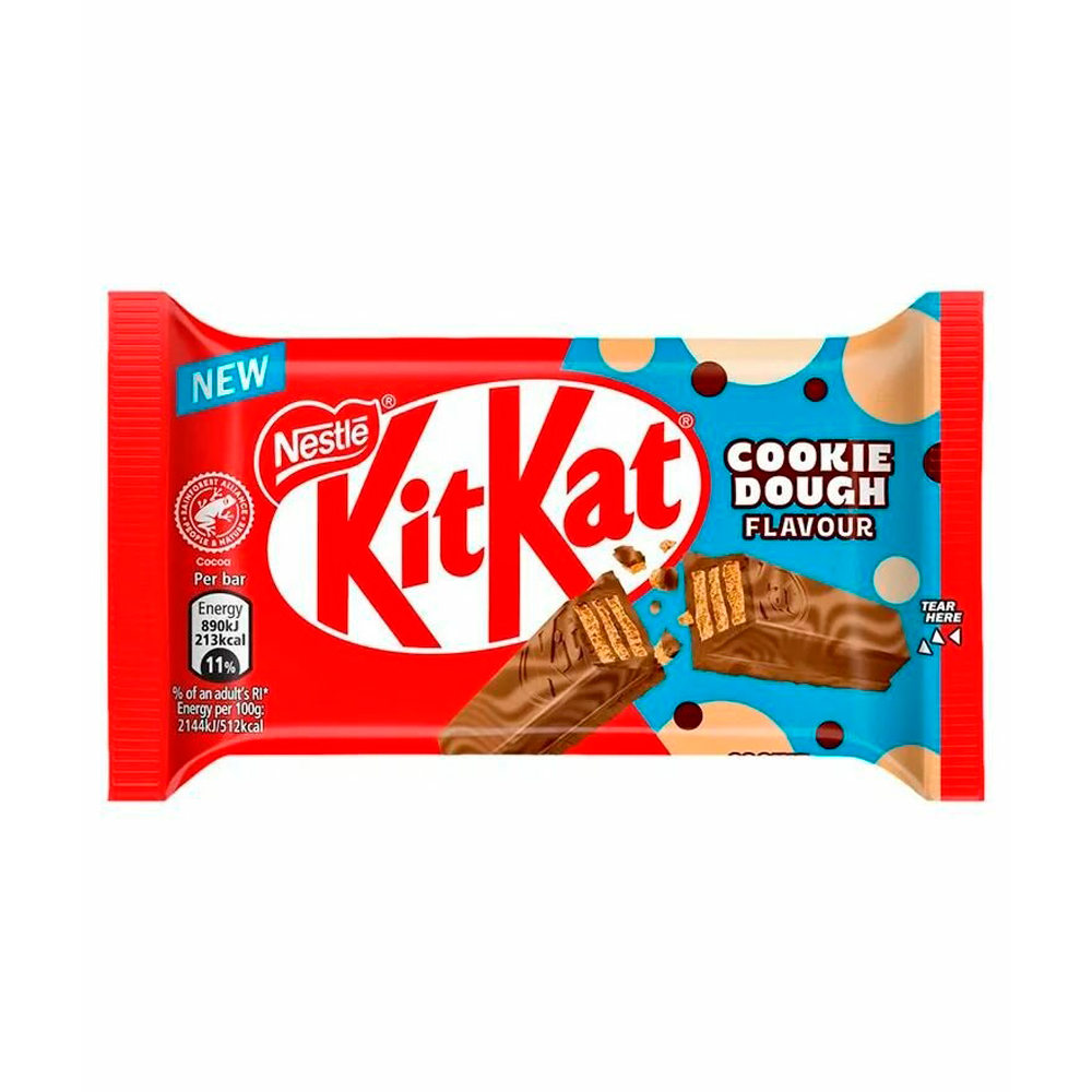 Шоколадный батончик KitKat 4F COOKIE DOUGH    41,5гр