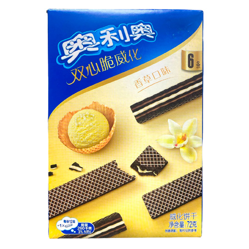 Вафли Oreo Double Heart Vanilla   72гр
