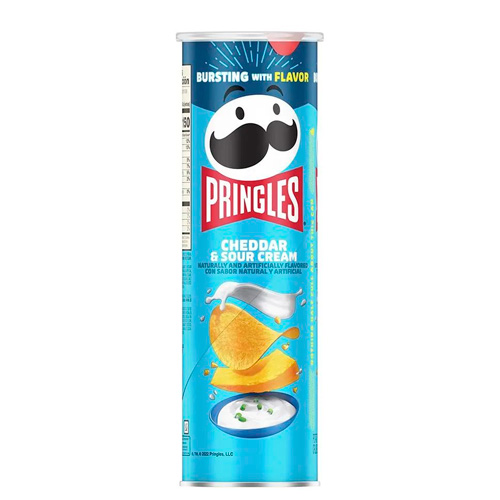 Чипсы Pringles Cheddar & Sour Cream    158гр