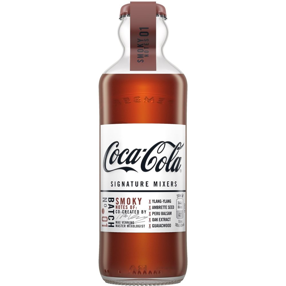 Газ. напиток Coca-Cola Signatures Smoky 200мл в стекле