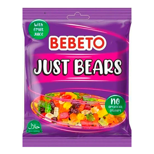 Жев.мармелад Bebeto Just Bears   150гр