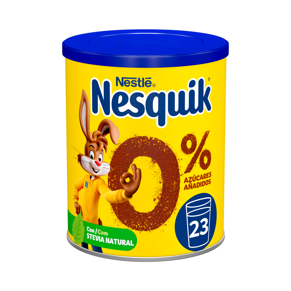 Растворимый напиток Nesquik 0% ADDED SUGARS   320гр