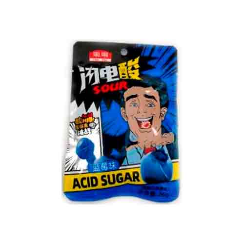 Конфеты He He Acid Sour Blueberry 26гр