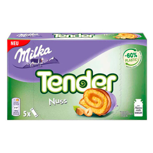 Печенье Milka Tender Nut   185гр