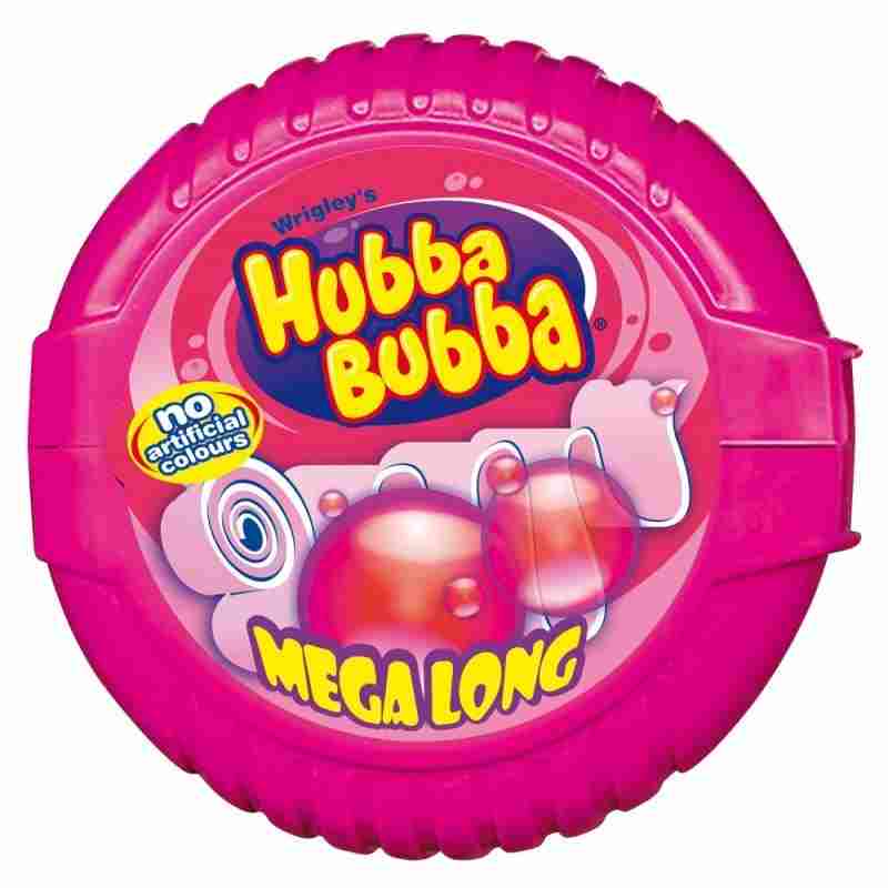 Жев.резинка Hubba Bubba Mega Long Fruit Mix    56гр