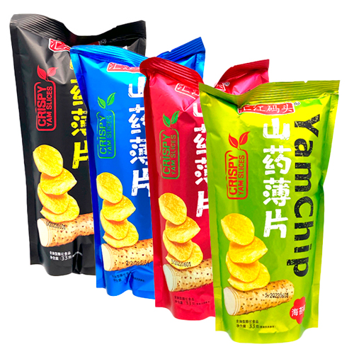 Чипсы Shuyangyang YamChip ассорти   33гр