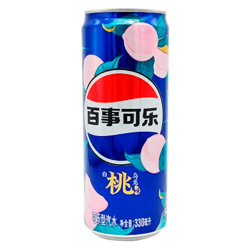Газ.напиток Pepsi White Peach Oolong м  330мл