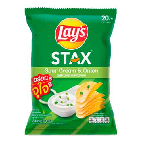 Чипсы Lay's Stax Sour Cream   44гр