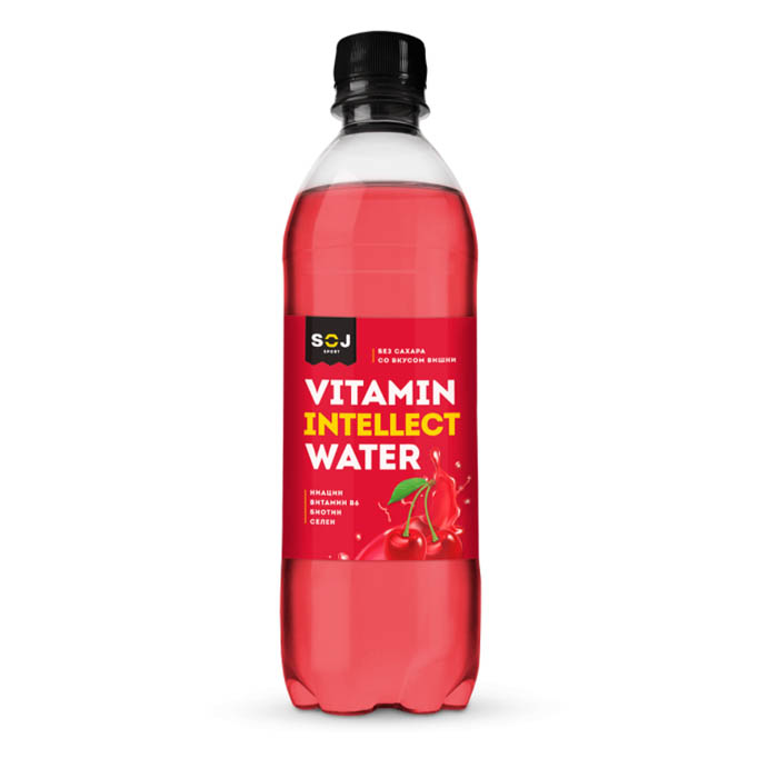 SOJ SPORT WATER INTELLECT (ВИШНЯ) 500мл