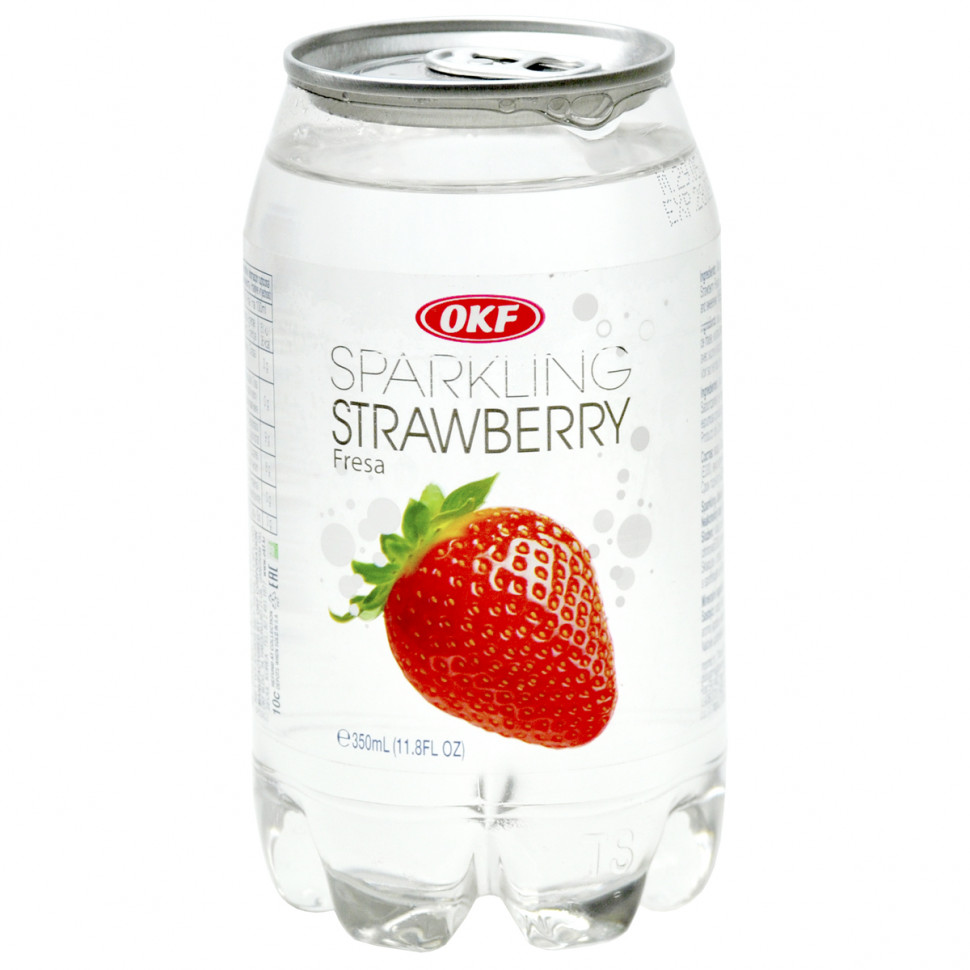 Напиток OKF Sparkling Strawberry 350 мл.