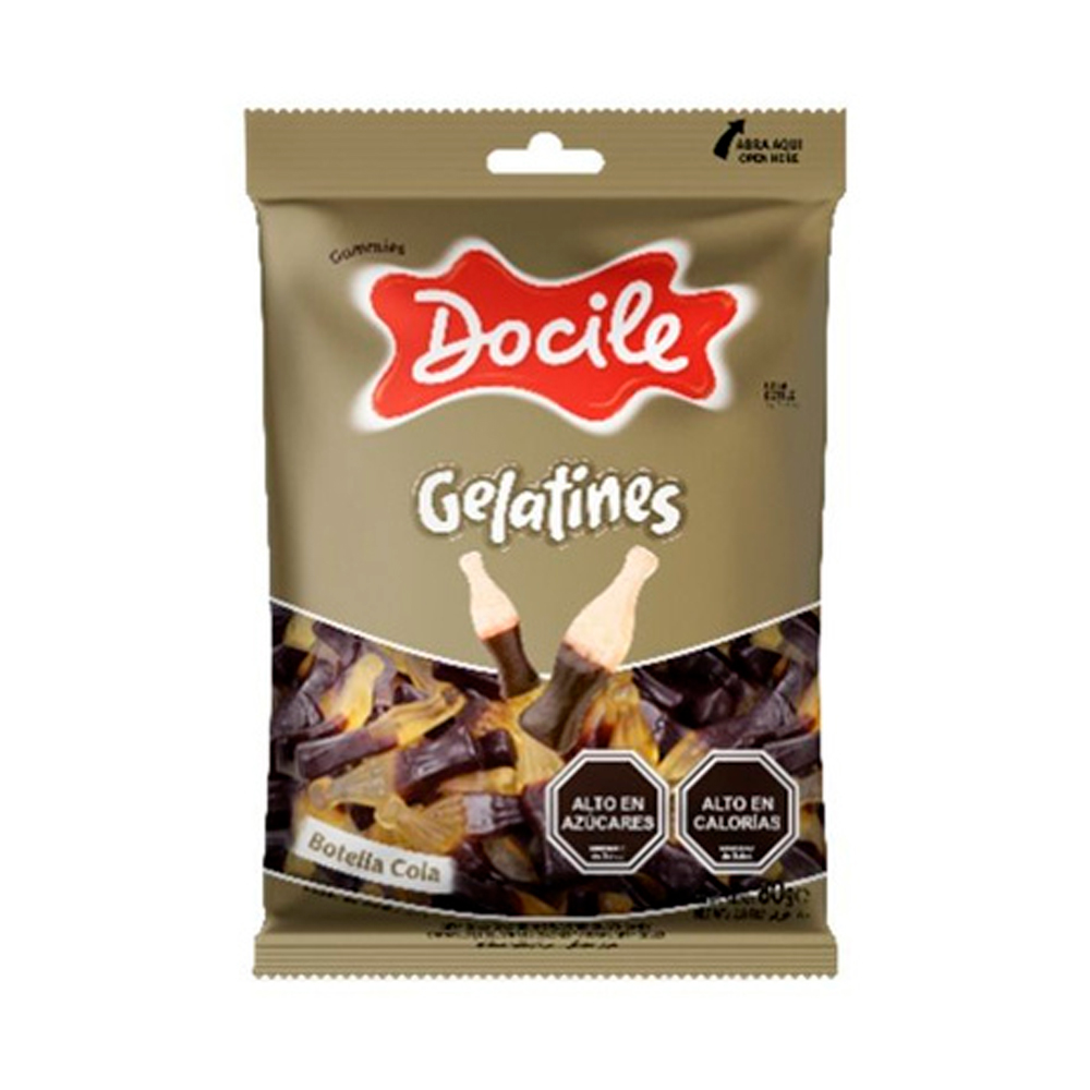 Жев.мармелад DOCILE Gelatines Cola Bottle    80гр