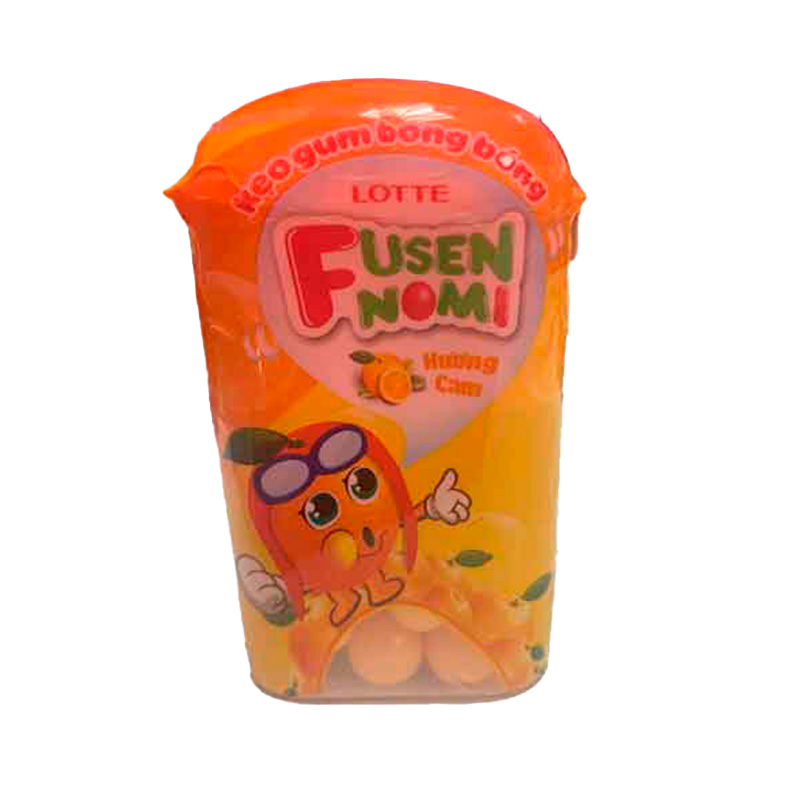 Жев.резинка LOTTE Fusen Nomi со вкусом апельсина 14гр