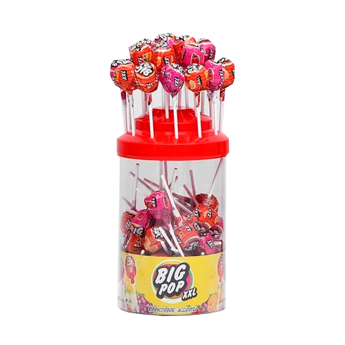 Карамель на палочке BIG POP 17гр