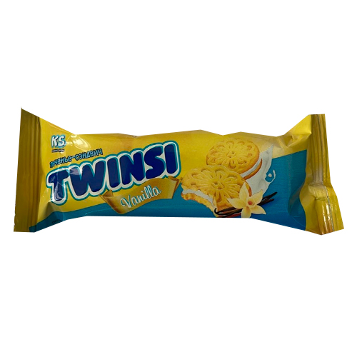 Печенье Twinsi с начинкой Ваниль 60гр.
