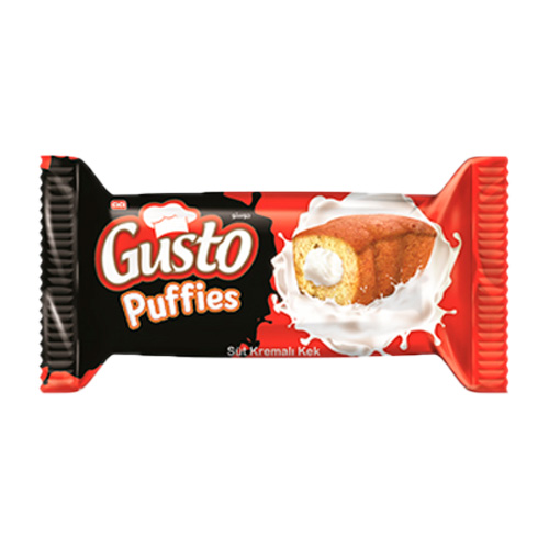 Кекс Gusto Puffies Milky   35гр
