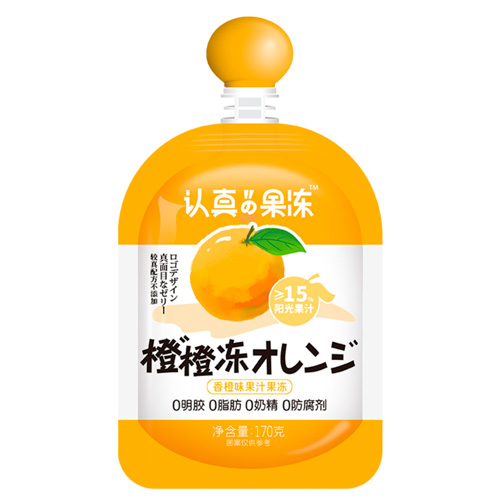 Желе Konjac Jelly Drink Orange   170гр