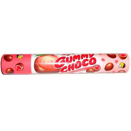 Шоколадное желе Meiji Peach 50гр