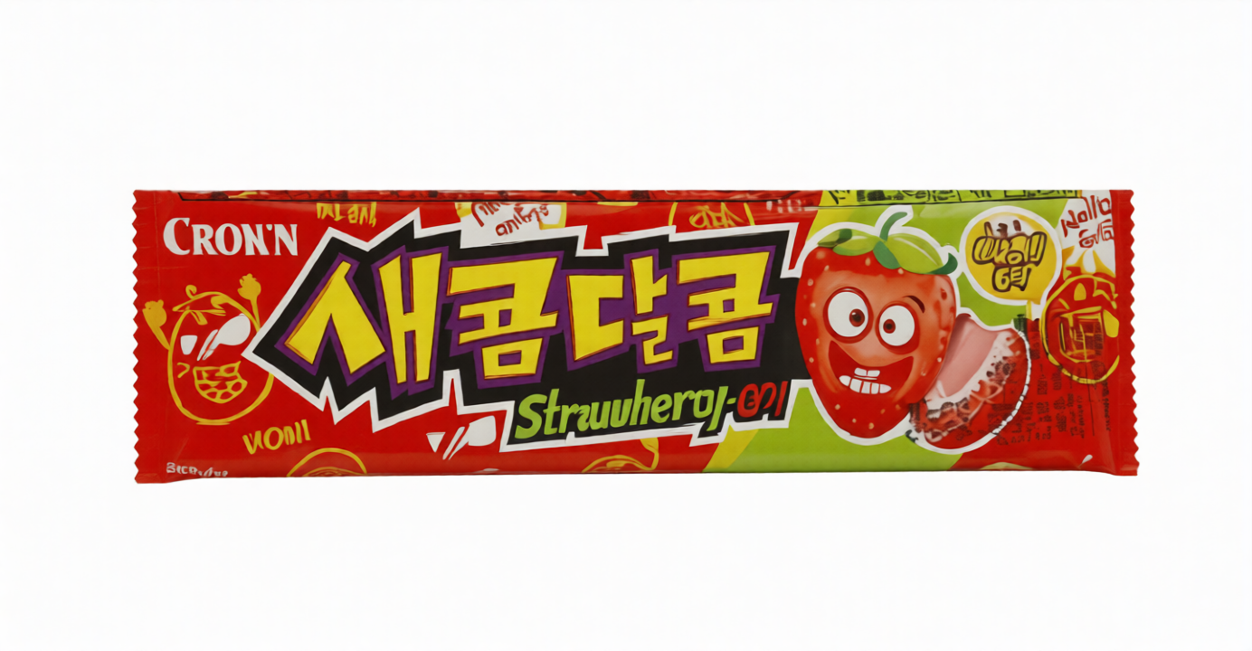 Жев.резинка SAEKOM DALCOM  STRAWBERRY    29гр