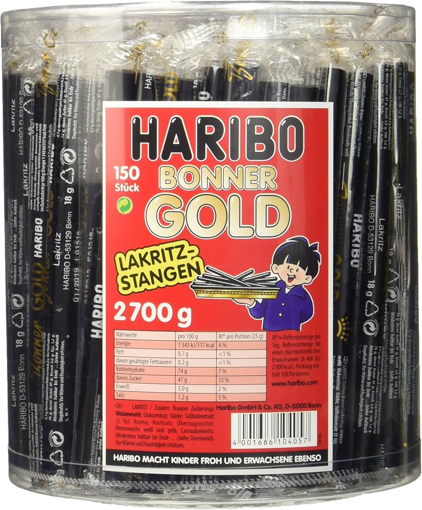 Жев.мармелад Haribo Veggie Bonner Gold   18гр