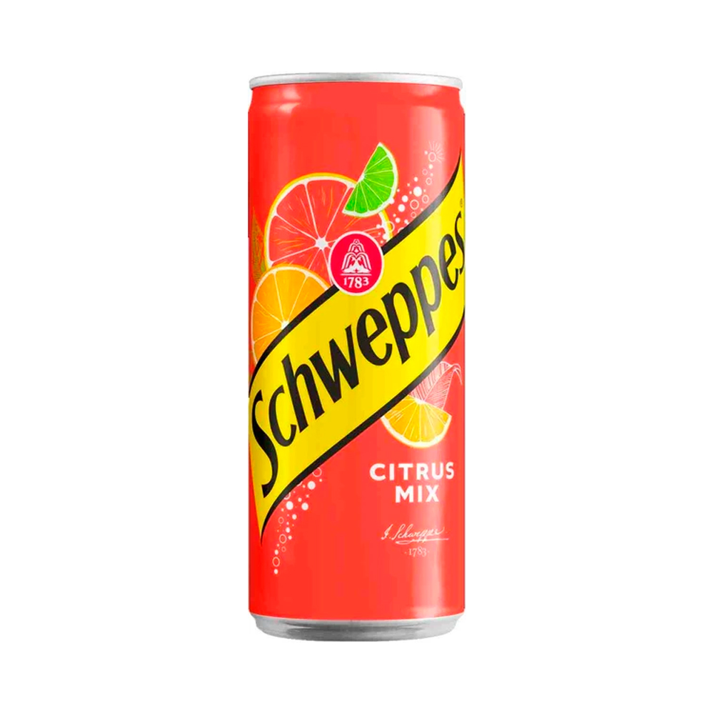 Газ.напиток Schweppes Citrus Mix  ж/б 330мл