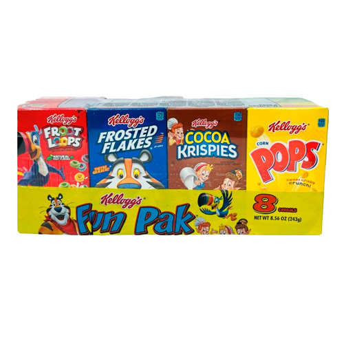 Готовый завтрак Kellogg's Fun Pak   243гр
