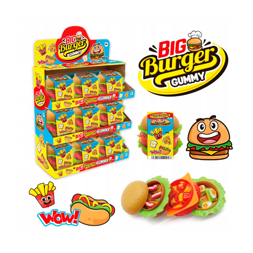 Жев.мармелад Profisa Big Burger Gummy   40гр