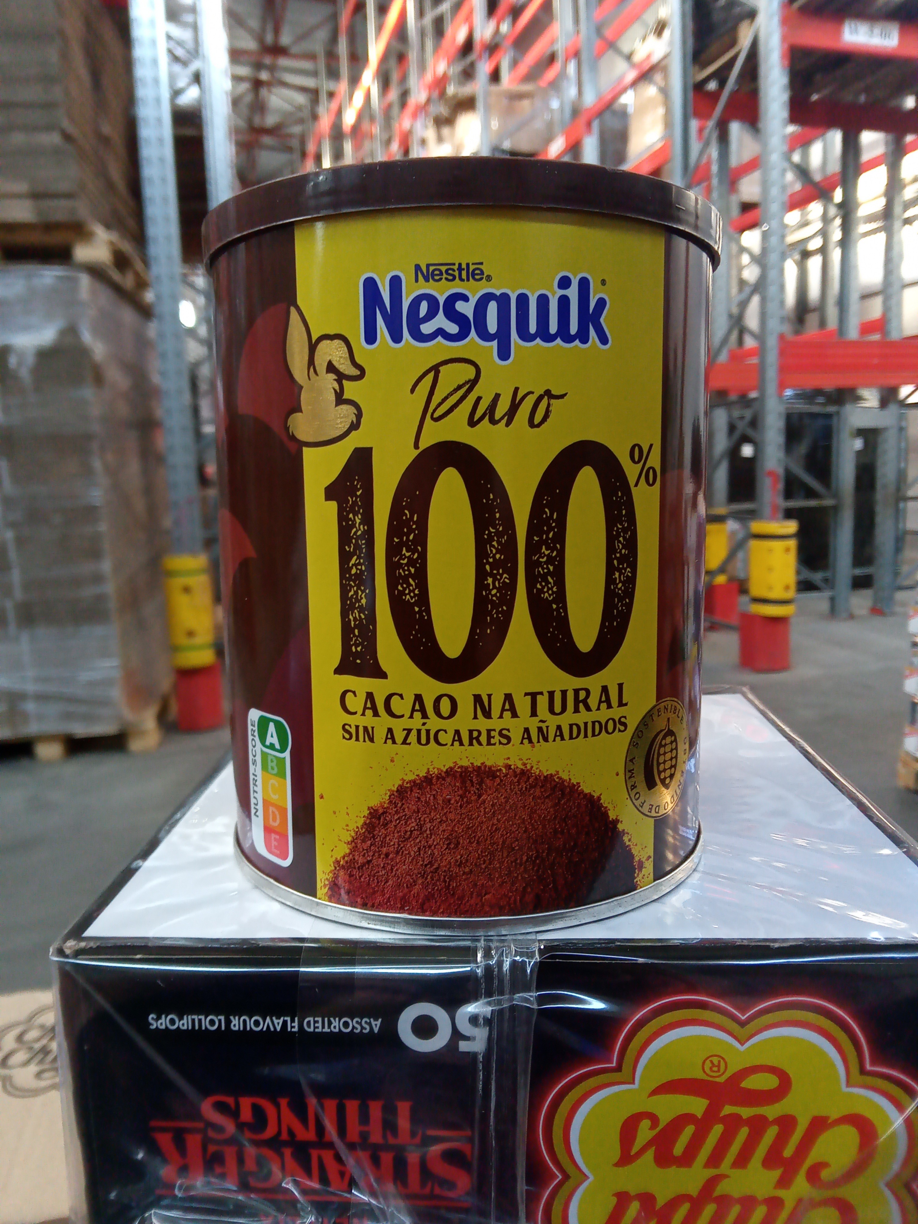 Растворимый напиток Nesquik Сосоа Powder Pure   290гр