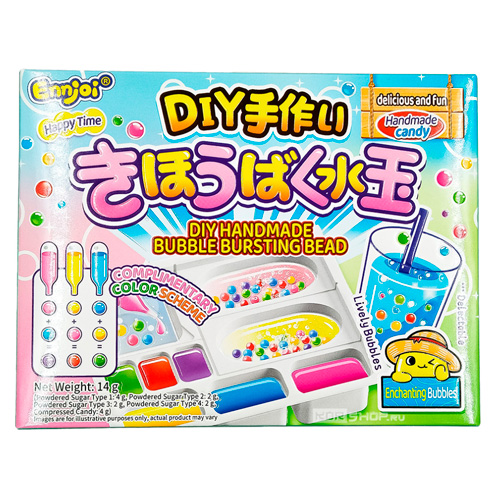 Жев.конфета Guandong Сделай сам Bubble bursting bead  14гр