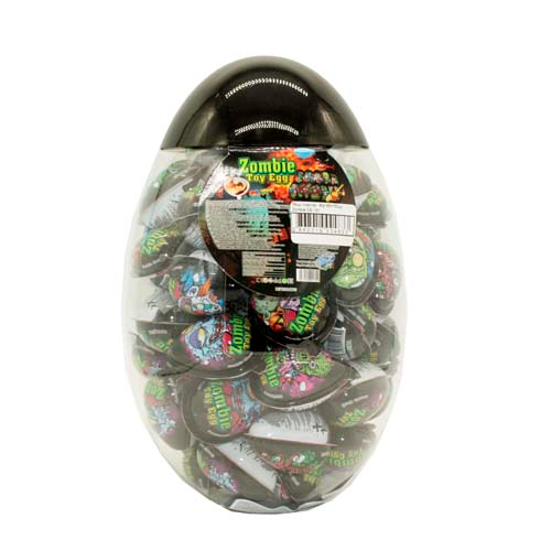 Яйцо пластик с сюрпризом Zombie Egg 8гр